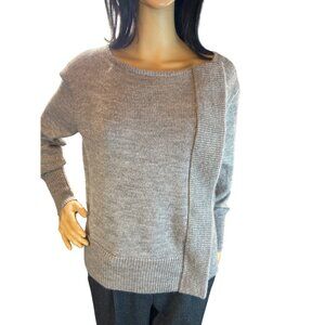 J.Crew Front Zip Long Sleeve Sweater in‎ Heather Sandstone Size Small